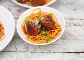 Albondigas y pasta - Jamie Oliver